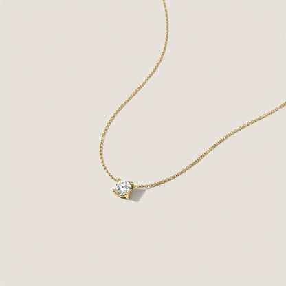 Diamanthalskette 0,3 karat bis 1 karat fein fast unsichtbar in 18 karat gold 